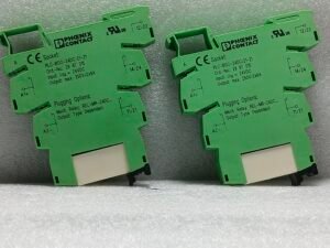 Lot of 2X Phoenix Contact PLC-BSC-24DC/21-21 Relay Base 2967015 24VDC – IMG20250416170655
